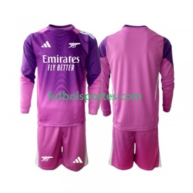 Camiseta Arsenal Portero Niño Tercera Equipación 2025/2026 Manga Larga